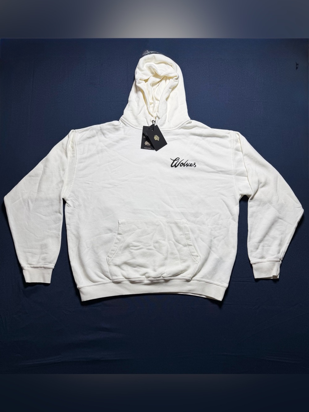 NWT Darc Sport Wolves Club "Renowned Vintage Bishop" Hoodie - Size XL
